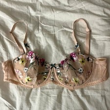 Victoria’s Secret Dream Angels floral embroidered bra picture