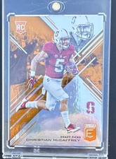 2017 Panini Elite Draft Picks Christian McCaffrey #118 Aspirations Orange (RC) picture