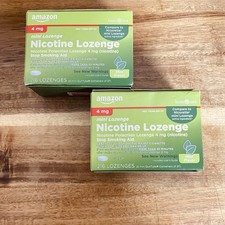 Amazon Basic Care Nicotine Mini Lozenge Mint 4mg 216 Count 432 Total picture