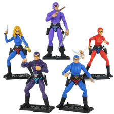 The Phantom Hero H.A.C.K.S. 5 PACK BUNDLE Phantom Series Action Figure picture