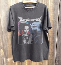 Björk Vintage Art Pop Singer Charcoal Portrait Music Graphic T-Shirt picture