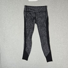 Lululemon Women Activewear Pants 6 Black Fit Physical Yoga Legging Luon picture