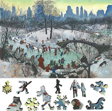 Wooden Puzzle for Adults - Uniquely Shaped Pieces - Made in the USA by  - 180 Pi picture