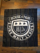 Vintage 1992 House of Pain Fine Malt Lyrics NOS Nikry Hip Hop Banner 39x44 picture