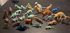 Lot Vintage Marx Prehistoric Times Playset Dinosaur Plastic Figures picture