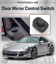 2005-2013 Porsche 911 Carrera Door Mirror Control Switch 99761324101A05 GENUINE picture