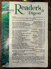 Reader’s Digest January 1965, Oak Island Money Pit. Collectible. Rare picture