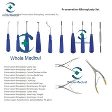 Rhinoplasty Instruments Preservation Set German Stainless Steel Plastic Surgery picture