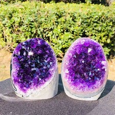 990g+880g grams of natural purple crystal cave mineral specimen MH3152 picture