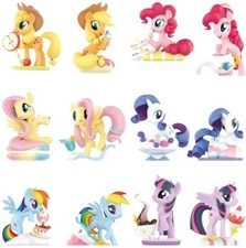 Pop Mart My Little Pony Leisure Afternoon Series Rarity Fluttershy Dash Upick picture