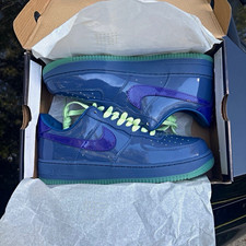Nike Air Force 1 Low Men’s Blue Low Top Lace Up Sneakers US 11 picture