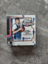 2025-26 Topps Chrome NBA Basketball Factory Sealed Mega Box Brand New Seale US picture