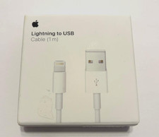 Apple Lightning - USB Cable - 1 Meter - A1480 - Original  - Used picture