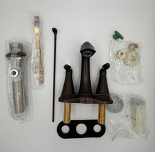 Moen 6410ORB Eva Oil Rubbed Bronze Two-Handle High Arc Bathroom Faucet *Read picture