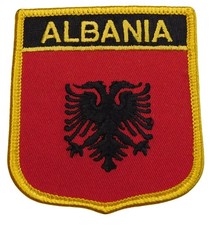 Albania Country Embroidered Iron On Patch FPS-003 picture