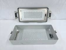 AESCULAP JK174 12x6x3 Sterilization Case and Locking Lid picture