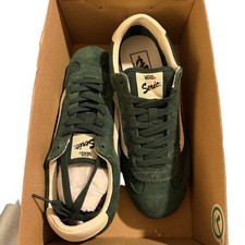 Vans Serio Super Lowpro Sneakers Green Suede Unisex Size 7.5 VN000E8950Q picture