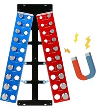 Detachable Magnetic Nut and Bolt Thread Checker 20 Bolt Sizer Standard & Metric picture