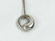 Tiffany & Co. Elsa Peretti Eternal Circle Pendant Necklace in solid .925 picture