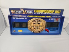 Vintage 1987 LJN WWF Hulk Hogan Championship Belt Wall Plaque Display Rare NEW picture
