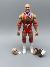 WWE Elite Defining Moments Kurt Angle (with Wig) Figure Ringside Exclusive picture