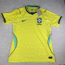 NEW Nike Brazil Home Football Jersey Size XL Aero-Fit picture