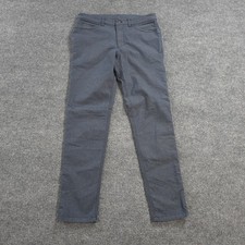 Lululemon Pants Mens 32x32 Blue ABC Slim Pant Tech Canvas Chino Casual Travel picture