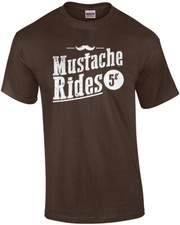 Mustache Rides 5 cents - funny offensive sexual t-shirt picture
