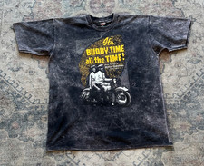 VINTAGE HARLEY DAVIDSON Graphic Tee Shirt Men's Size Large 80's Oak Lawn, IL picture