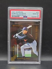 1997 Donruss Press Proof Gold #37 Roberto Alomar PSA 10 GEM MINT Low Pop picture