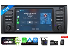 CAM+OBD+DVR+Eonon For BMW E39 525 E39X7A Android 14 Radio Car GPS CarPlay Stereo picture