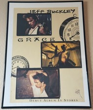 Jeff Buckley Original  Grace Promo Poster Vintage New Condition picture
