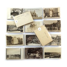 20 Real Photo Postcards Lot - Vintage & Antique RPPC Collection - Mixed picture