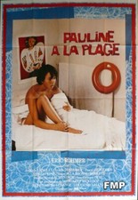 PAULINE AT THE BEACH - PAULINE A LA PLAGE - ROHMER - ORIGINAL LARGE POSTER picture