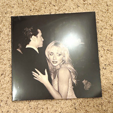 Sabrina Carpenter Mans Best Friend Alt Cover Black and White Split Vinyl, Sealed picture