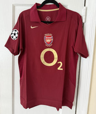 Arsenal Henry UCL jersey, Size M. Season 2005/06. New with tags picture