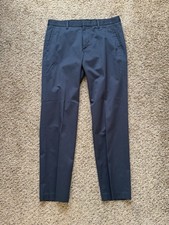 Bonobos Weekday Warrior Dress Pants Monday Blue 31x30 NEW Slim Fit picture