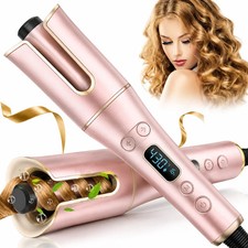Automatic Hair Curler with LCD Display – 1” Rotating Barrel, 4 Heat Settings, 3 picture