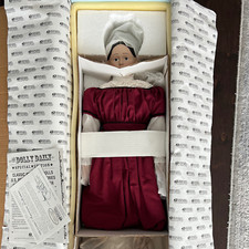 Vintage LUDWIG GREINER Commemorative Classic American Dolls USPS stamp GIRL doll picture