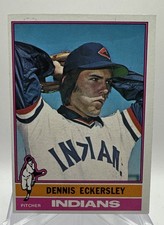 Dennis Eckersley Rookie Card 1976 Topps - #98 (RC) picture