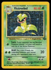 VICTREEBEL 14/64 JUNGLE UNLIMITED HOLO DMG picture
