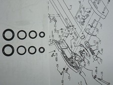 Crosman 760 Rifle (PRE 1977) Seal Repair Kit  (TWO SETS)  & Seal Guide picture