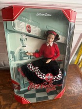 Coca-Cola Diner Collectible Barbie Doll 1999 Mattel 24637 picture