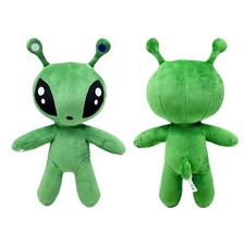 15/34CM AFTONSPARV Green Alien Kawaii Plush Toys Cute Soft Stuffed Cartoon Anime picture