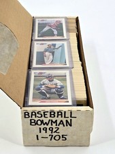 1992 Bowman Baseball Complete Set 1-705 Mariano Rivera Frank Thomas  picture