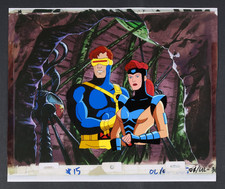 Original Animation Cel from X-Men: The Animated Series (Cyclops and Jean) picture