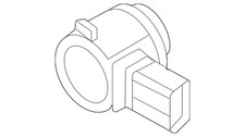 Genuine Nissan Parking Aid Sensor 28438-1968R picture