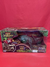 Reign Of The Dinosaur Dino Tronics Triceratops Motion Toy W Damage Box  picture