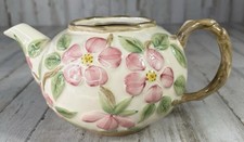 Vintage Franciscan Desert Rose Earthenware Teapot 60 Anniversary Hard to find picture