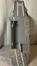 Vintage 1998 Redbox Electronic Aircraft Carrier Plastic Toy 30.5” Long -Read Des picture